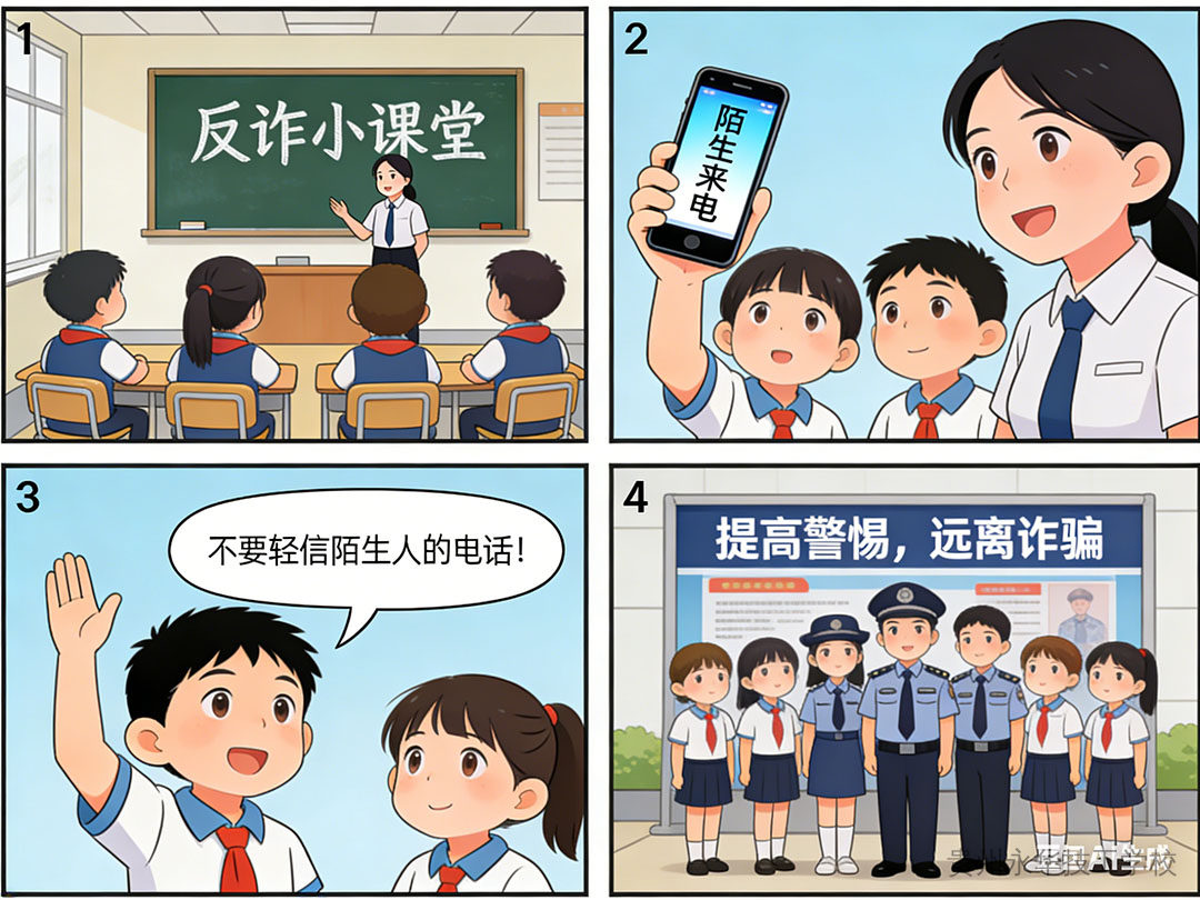 “黔”行育人，守护孩子寒假安全——反诈篇