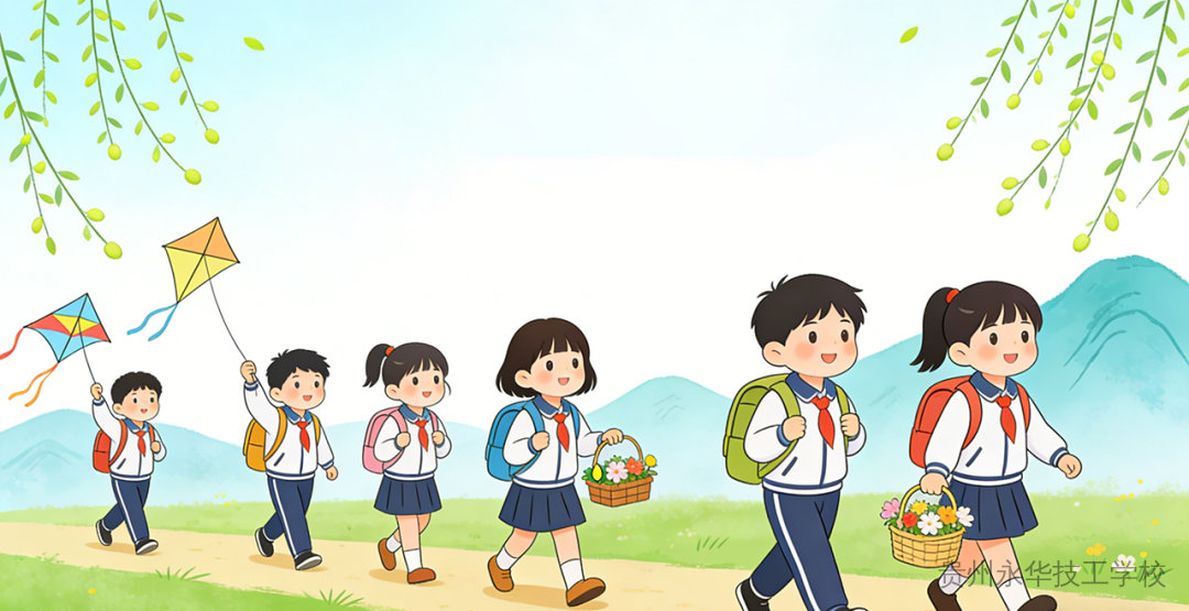 贵州永华技工学校2026年春假、清明节放假安排及安全告知书