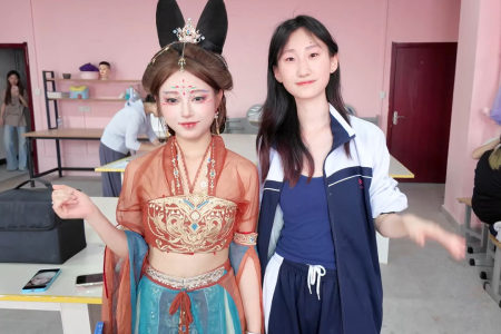 贵州永华技工学校技能大赛——彩绘妆容项目