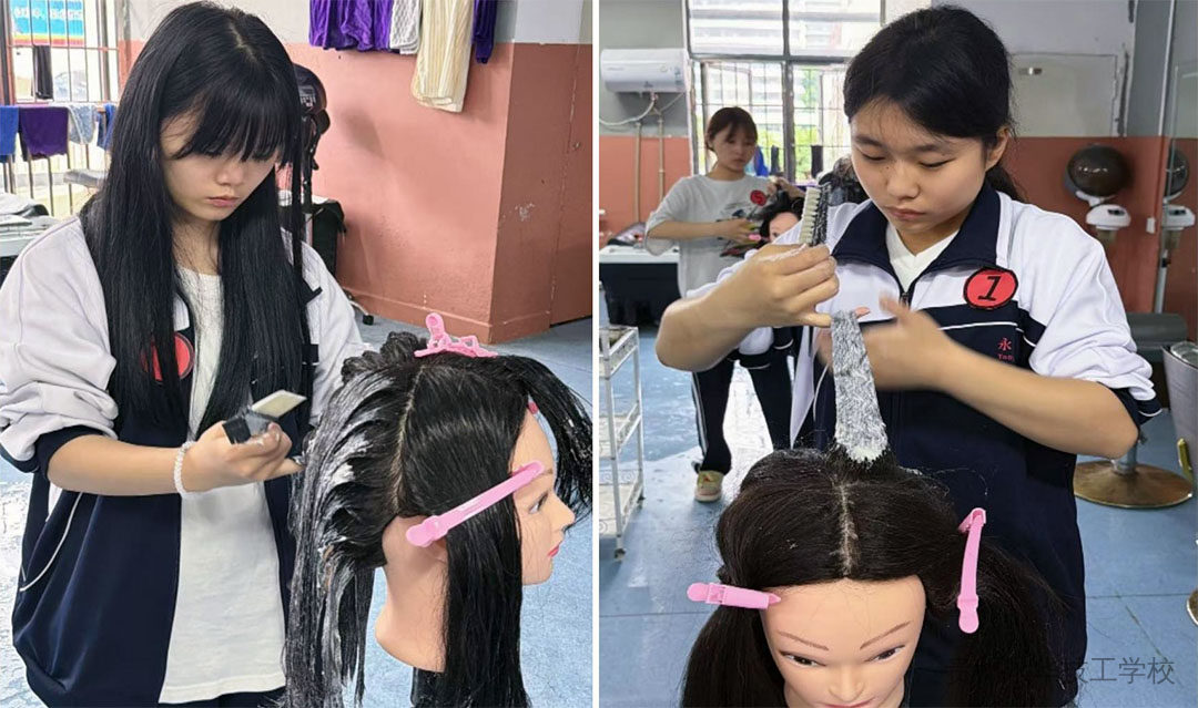 以赛砺技 美绘敦煌 | 贵州永华技工学校美容美发造型专业技能大赛圆满举办