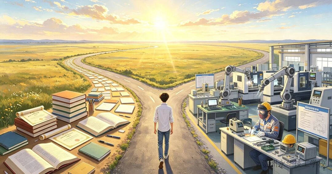 708分放弃重点高中！2026年，职校成升学新赛道